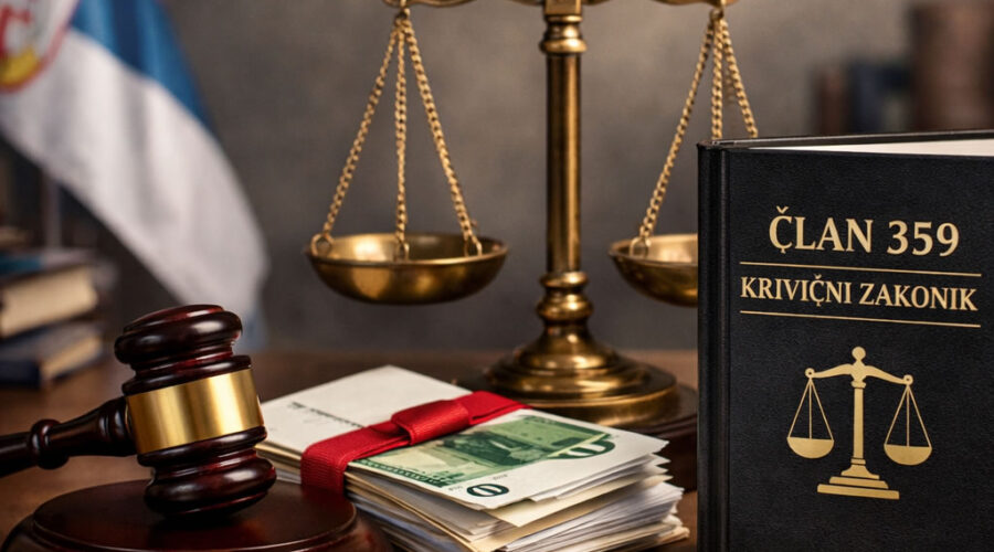 Zloupotreba službenog položaja – član 359 Krivičnog zakonika Srbije